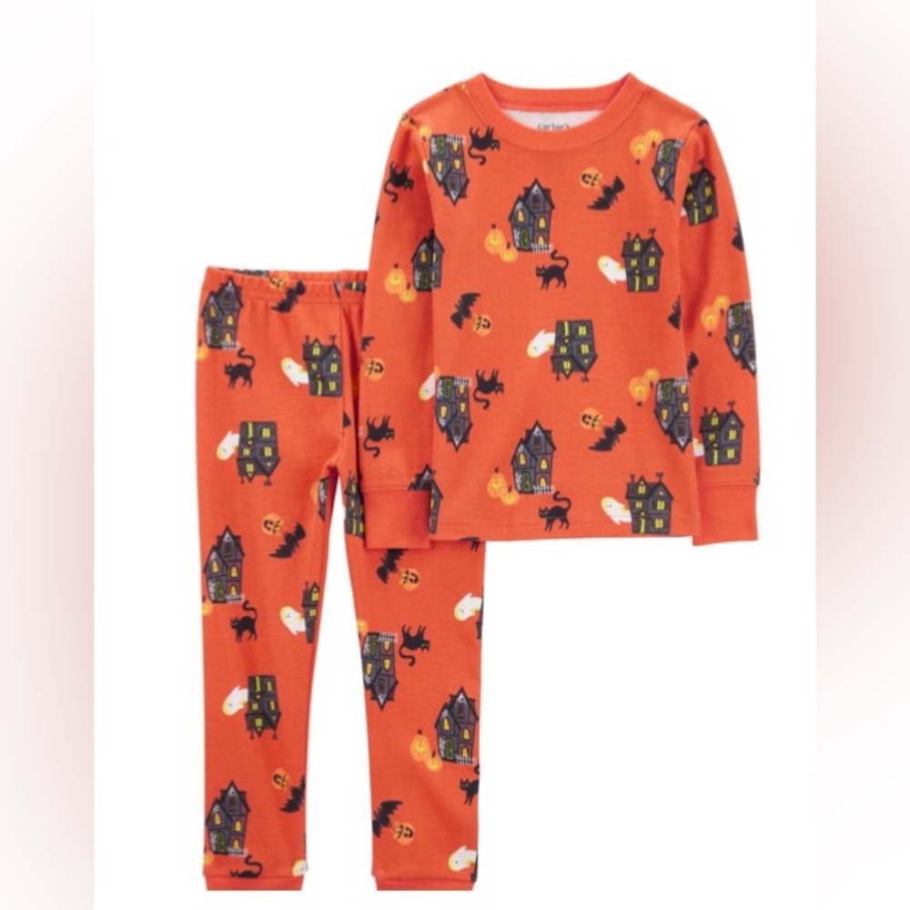Spooky Pajamas Matching Set by Carter’s Size: 4T, NWT